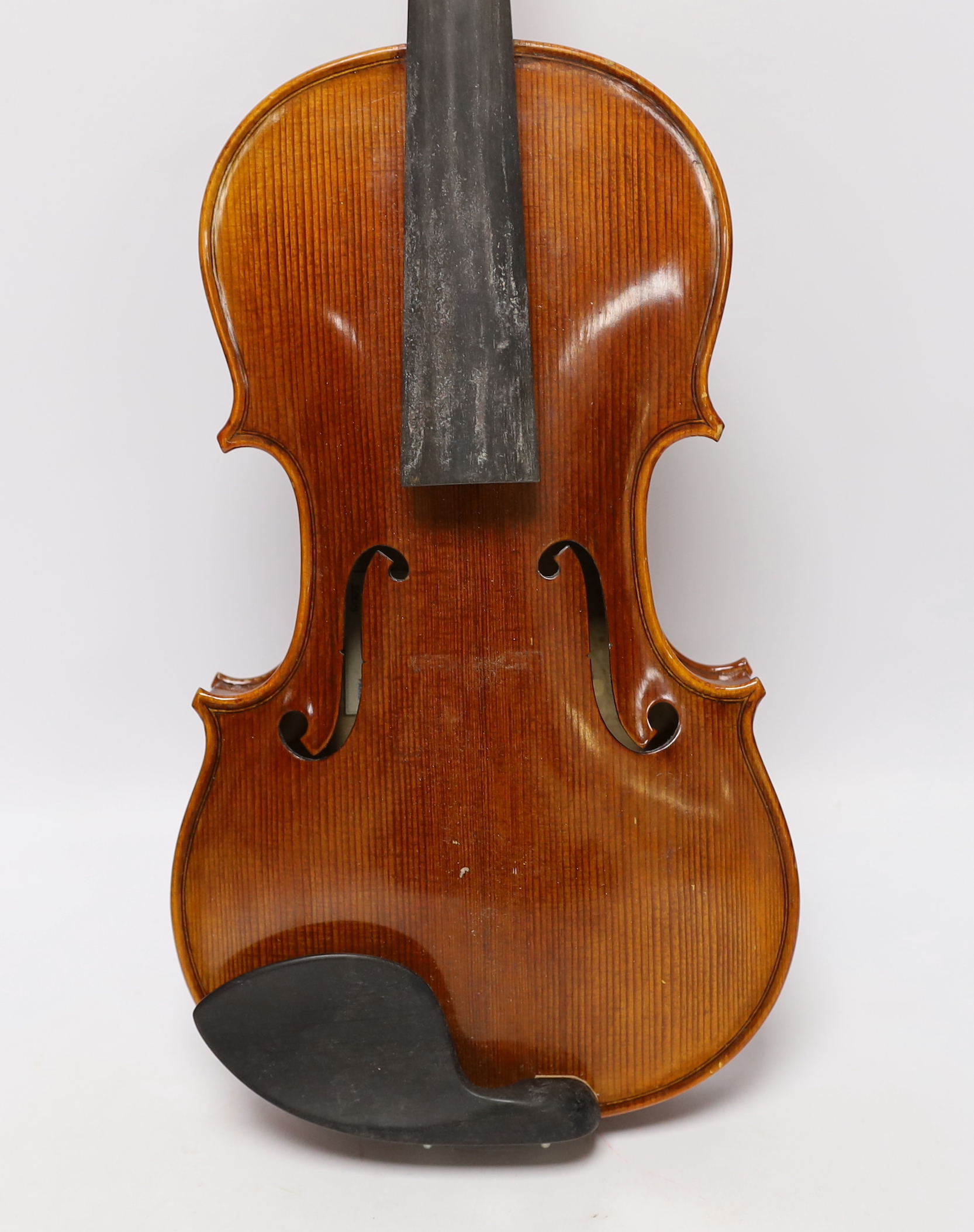 A violin by Luthers, Paris in fitted case